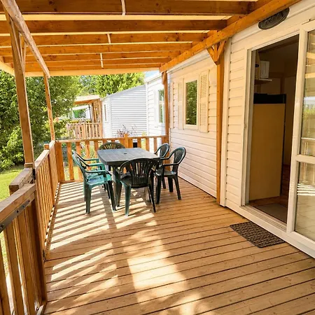 Кемпинг Superbe Mobilhome 3ch-6 Pers Tv, Wifi 5g, Climatisation - Homair 3 Etoiles *